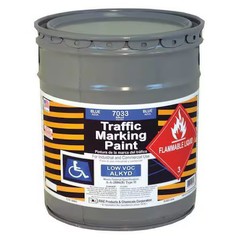 Rae 7033-05 Traffic Zone Marking Paint, 5 Gal., Blue, Alkyd Solvent -Based