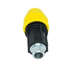 HOME-FLEX 3/4″ Polypropylene Underground Yellow Poly Gas Pipe Conversion Fitting