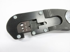 ASTRO TOOL 612648 M22910/7-1 HAND CRIMP TOOL WITH 613874 DIE SET 105 128 178