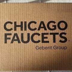 Chicago Faucets 897-CP Service Sink Faucet Rough Chrome CSA Approved Silver