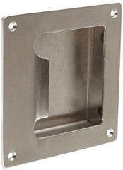 Rockwood – BF97 US32D – Barrier Free Flush Pull, 5 x 5, 7/8 Depth, Satin