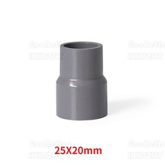 PVC Reducing Pipe Fitting Concentric Reducer Connector Socket Coupling Grey