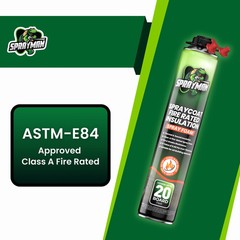 Sprayman Spraycoat Fire Rated Closed Cell Insulation Foam Kit 27.1oz 2 Pack