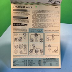 1969 Craftsman Master Shop Guide Flip Charts Hardware Lumber Moulding vtg 9-2911