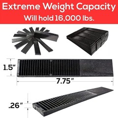Heavy Duty Composite Shims 24pk 7.75″ Leveling Wedges