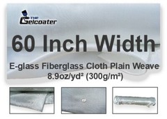 Fiberglass Cloth Plain Weave 9oz (300g) 60″ wide in 5′ feet length Best quality