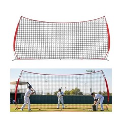 7x7ft/12x9ft/16x10ft/20x10ft Barricade Backstop Net, Sports Barrier Net, Mult…