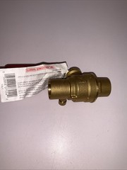 Mueller B&K 107-554HC 3/4” Brass Solder Ball Valve Full Port Lead Free NOS Italy