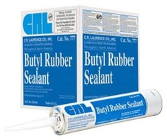 C.R. LAURENCE 777BL CRL Black 777 Butyl Rubber Sealant