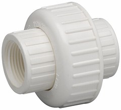 Homewerks Worldwide 511-44-1-1B Schedule 40 PVC Threaded Union, 1 In. – Quantity