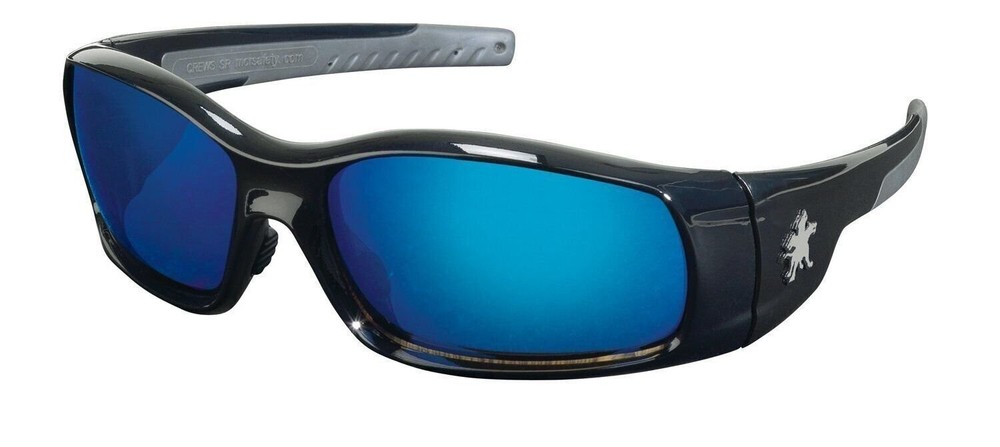 MCR Safety Crews SR118B Swagger Brash Look Polycarbonate Dual Lens Glasses…