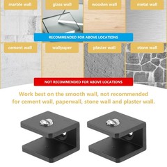 3 PCS Hanging Shelves for Wall Countertop Brackets Shelf Support