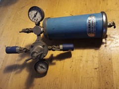 Sharpe Model 303B Pressure Reg. & Water Trap – For: Paint Sprayers, Air Tools