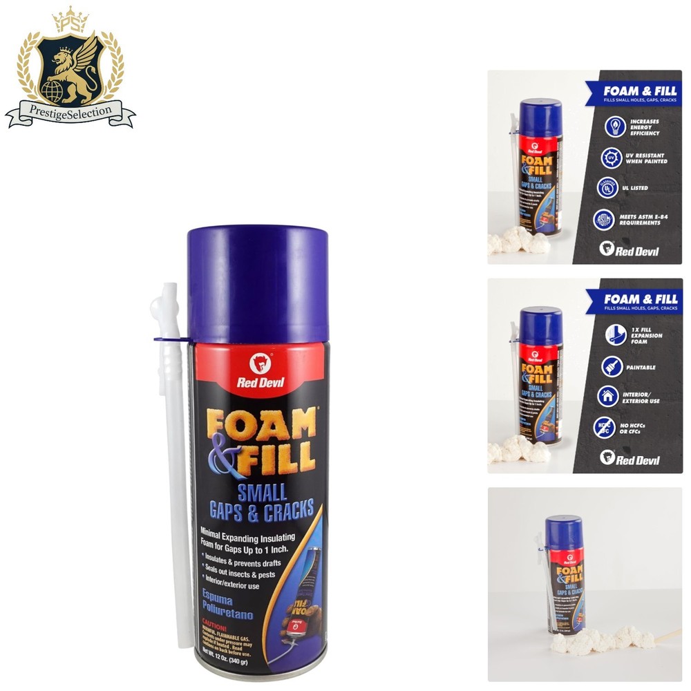 Eco-Friendly 12 oz Polyurethane Foam Sealant – Waterproof, Sandable, Paintable