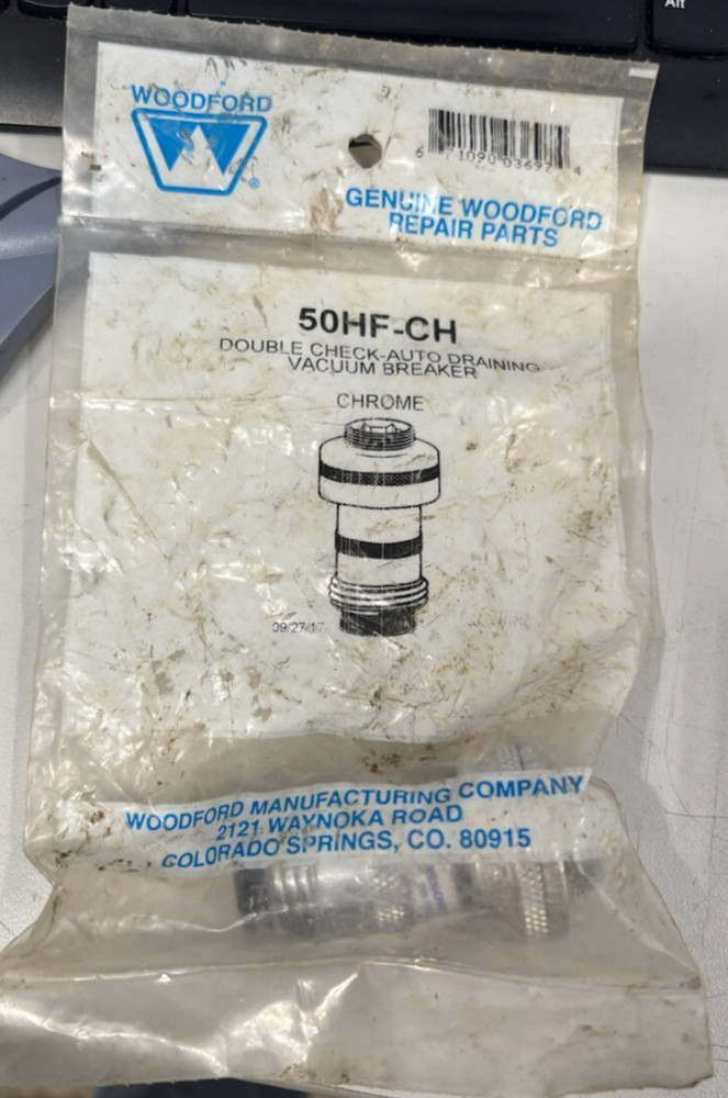 Woodford 50HF-CH Backflow Preventer Chrome
