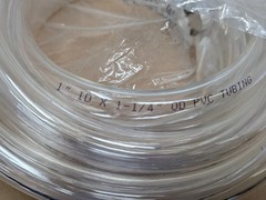 new DAVCO 1″ ID ; 25 ft Heavy Duty Clear Plastic Vinyl Tubing, Flexible