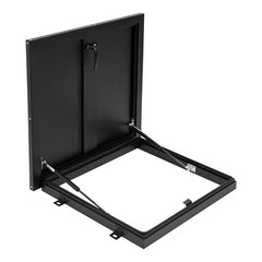 Roof Hatch, Roof Security Door, Roof Access Hatch Black Aluminum Alloy