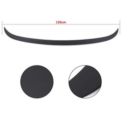 ABS Unpainted Rear Trunk Spoiler Wing Replacement for BMW 525i 530i 535i 550i M5