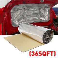 Dustproof Car & Home Sound Deadener Insulation Mat 17” X 315” For Race Car US