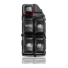 Front Left Power Window Switch Black Chevy Classic 04-05 Olds Cutlass 97-99