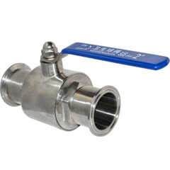 3/4″ – 2″ Sanitary Full Port Ball Valve Tri Clamp Ferrule Stainless Steel ss 316