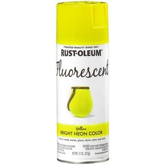 Rust-Oleum 342571 Specialty Fluorescent 11 oz (Pack of 1), Yellow