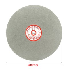 200mm 8-inch Grit 500 Diamond Coated Flat Lap Disk Wheel Grinding Sanding Disc