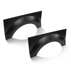 Rear Left Right Upper Wheel Arch Repair Panels for Ford F150 2004-2008 Black