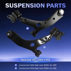 B32H-34-300/350 Lower Control Arm 04-09 Mazda3 2.0/2.3 06-12 Mazda5 2.3L/R Pair