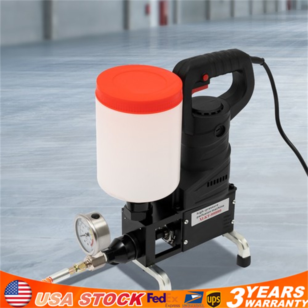 0-10000PSI Electric Grouting Machine High Pressure Grouting Injection Pump 1100W