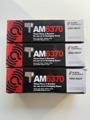 ASSA ABLOY AM6370 3 Piece Z Bracket For 1200LB Magnetic Locks(Lot Of 3)