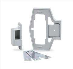 Kaba Ilco 800-04-41 Cover Riser Plate for Metal Frame Doors (Satin Brass)