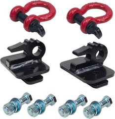 3/8″ Tractor Bucket Grab Hook with 5/8″ Tie Down D-Shackle, 10000 lbs Max Load