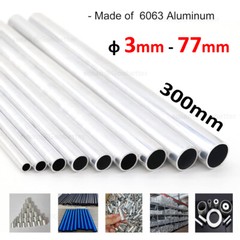 Aluminium Round Tube Hollow 3mm – 77mm Grade 6063 Aluminum Alloy Straights Pipe
