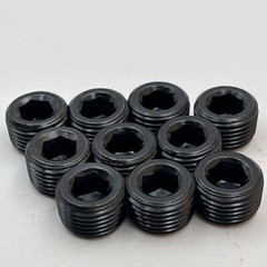 PIPE PLUGS 3/4″ NPT STEEL INTERNAL HEX COUNTERSUNK SOCKET SCREW USA!! 1~20PCS