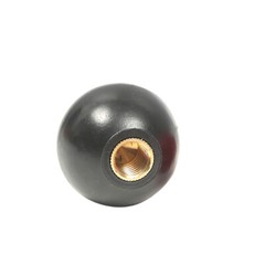 Ball Handle Plastic Knobs Dia 16mm 20mm~50mm Thread M4 M5 M6 M8 M10 M12 M16