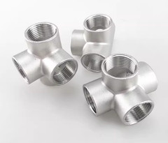 BSP 1/2″ 3/4″ 1″ Stainless Steel Female 3-Way Elbow Connector Tee Pipe Fittings