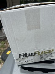 Case of 10 Rolls FibaFuse 2-1/16″ x 250′ White Paperless Drywall Joint Tape -NEW
