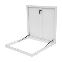 Roof Hatch, Roof Security Door, Roof Access Hatch Modern Square White NEW