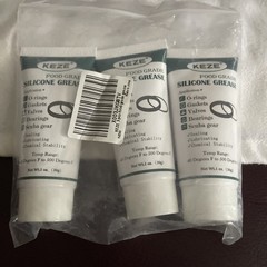 KEZE Silicone Grease Waterproof Food Grade 3 Pack (1oz),