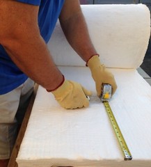 2″ Kaowool 12″ x 36″ Ceramic Fiber Blanket Insulation 8# Thermal Ceramics 2300F