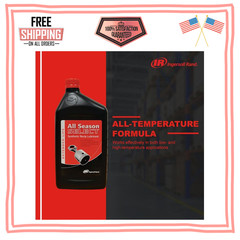 Ingersoll Rand 38436721 OEM All Season Select Synthetic Lubricant, 1L Bottle