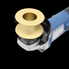 V30 1-1/4 inch Full Bullnose Diamond Hand Profiler Wheel Router Bits for Granite