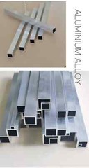 Aluminium Alloy Square Tube Hollow DIY Decoration Height 6-25mm Length 300 500mm