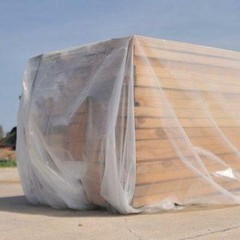 plastic sheeting roll 12 ft x 100 ft clear opaque 6 mil construction cover