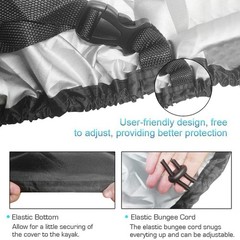 420D Durable 2.6m-6m/7.8-18ft,7 Sizes, 9 Color Durable Kayak Cover Canoe Cock…