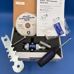 NEW Graco 24B861 AirPro EFX CONV Auto Spray Gun .059 Carbide Tip **WARRANTY**