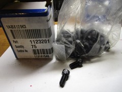 FAS-0034 1/4-20 x 1/2 L 3/16 Hex ASTM A574 Black Oxide Socket Cap Screw QTY 75