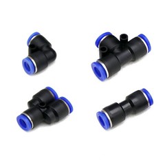 PNEUMATIC PUSH IN FITTING AIR WATER PIPE – ALL TYPE FITTINGS 4-6-8-10-12-14-16MM