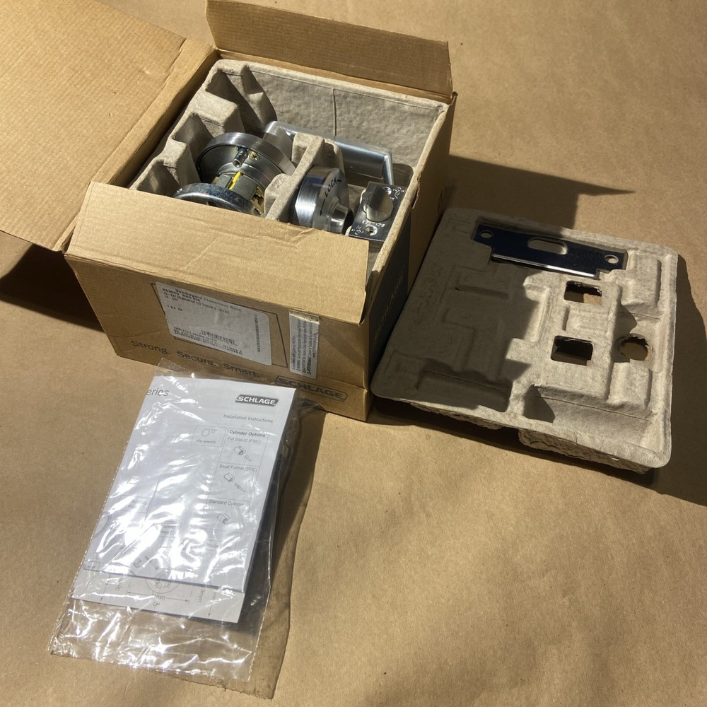 Schlage ND95CD RHO 626 No Cylinder 13-247 Dead latch 1/2 Throw 2 3/4 Door 1 3/4